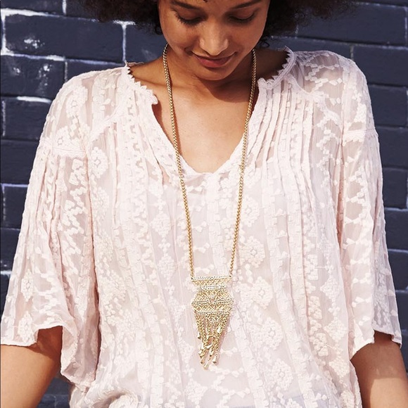 STELLA & DOT Alila Lace Necklace - Picture 2 of 5